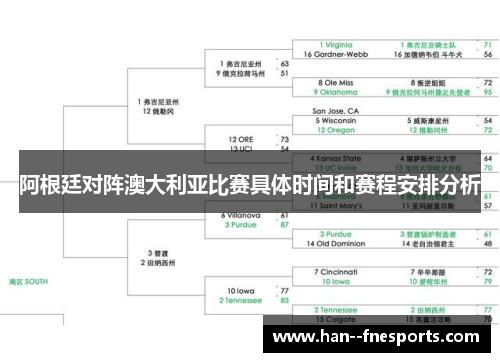 阿根廷对阵澳大利亚比赛具体时间和赛程安排分析 阿根廷对阵澳大利亚比赛具体时间和赛程安排分析